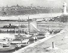 Old Wollongong harbour
